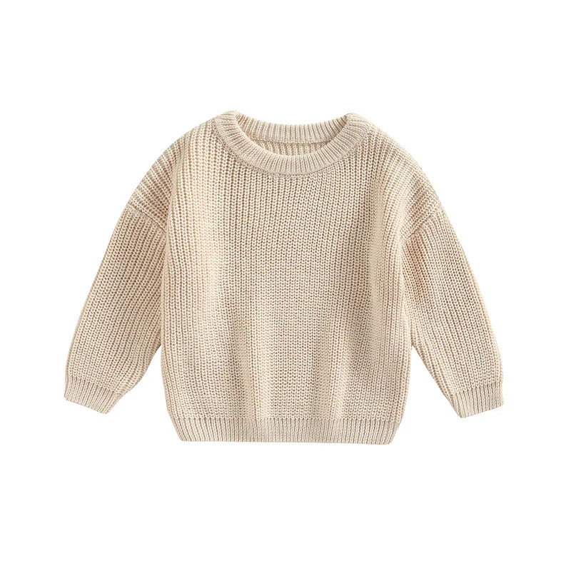 Knitted Long Sleeve Winter Sweater