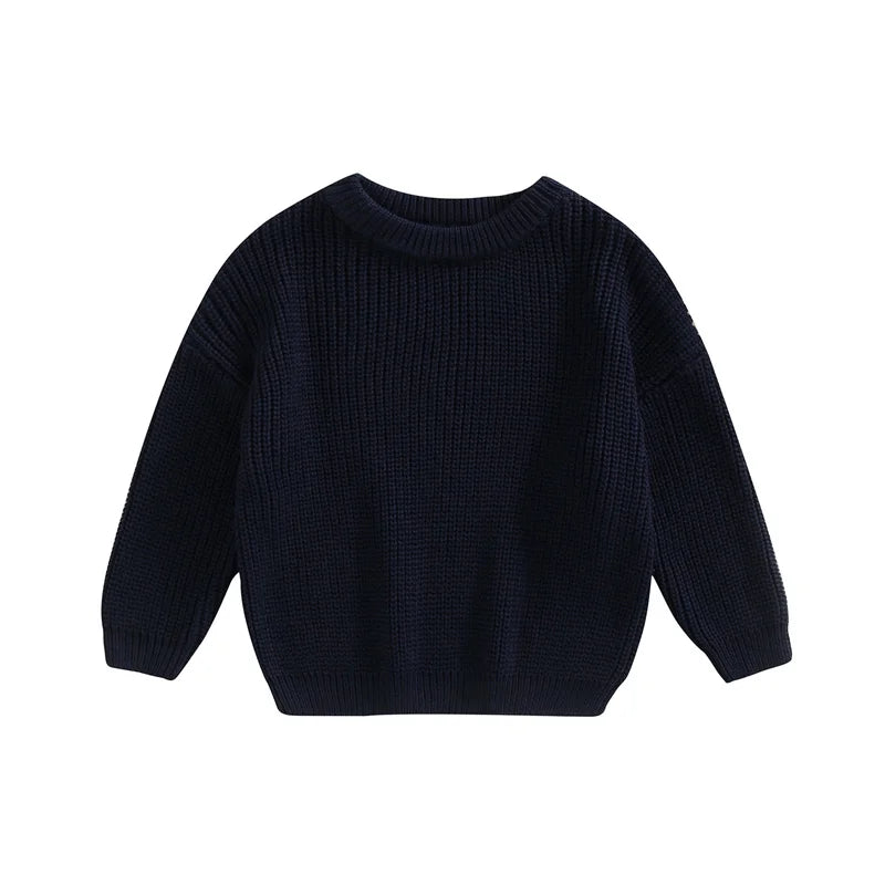 Knitted Long Sleeve Winter Sweater