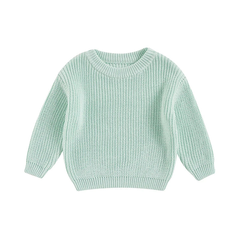 Knitted Long Sleeve Winter Sweater