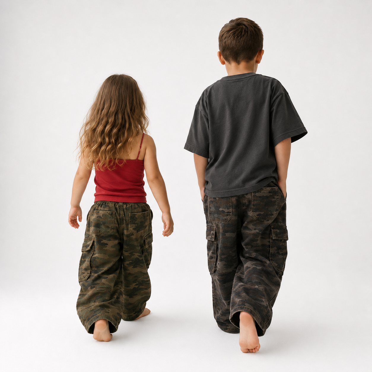 Army Camouflage Cargo Trousers