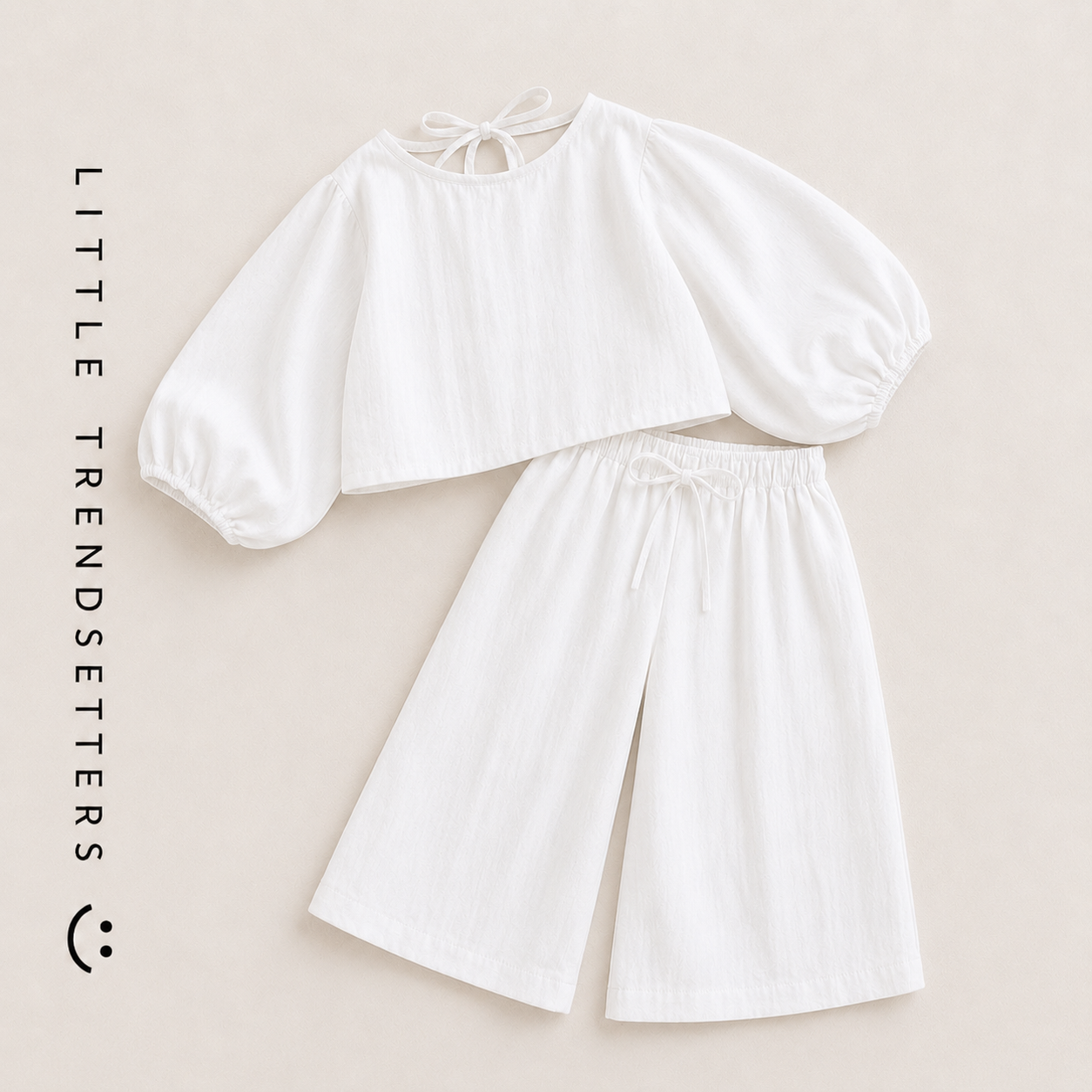 Linen Cotton Summer Trouser Suit Set