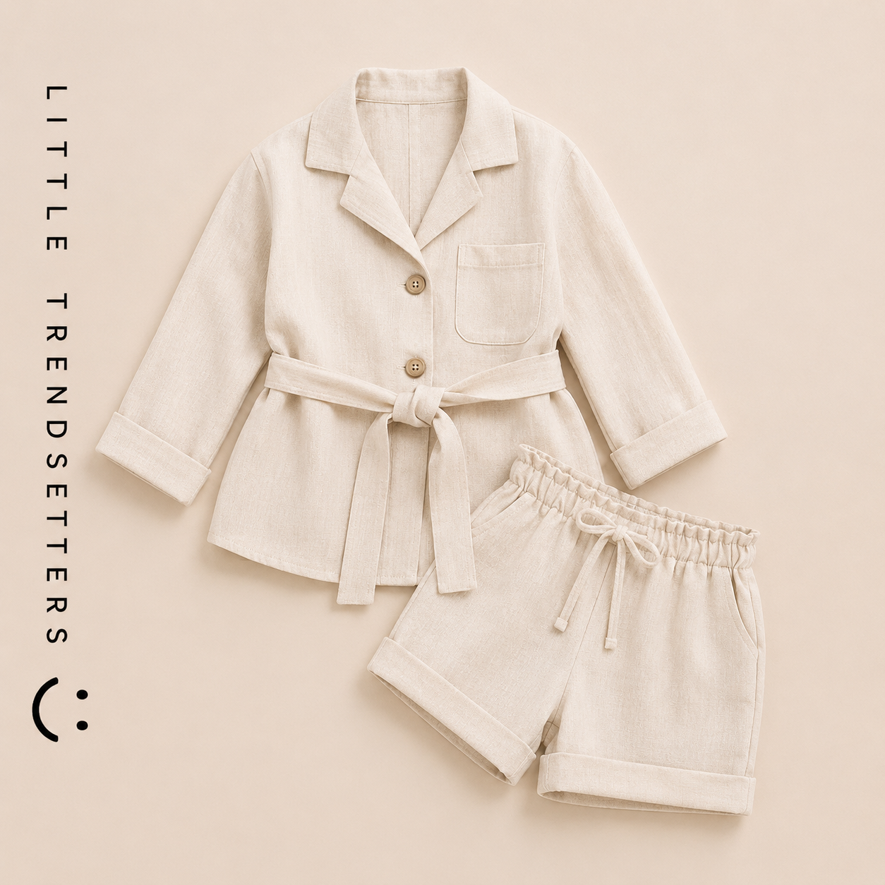 Blazer and Short Two-piece Set