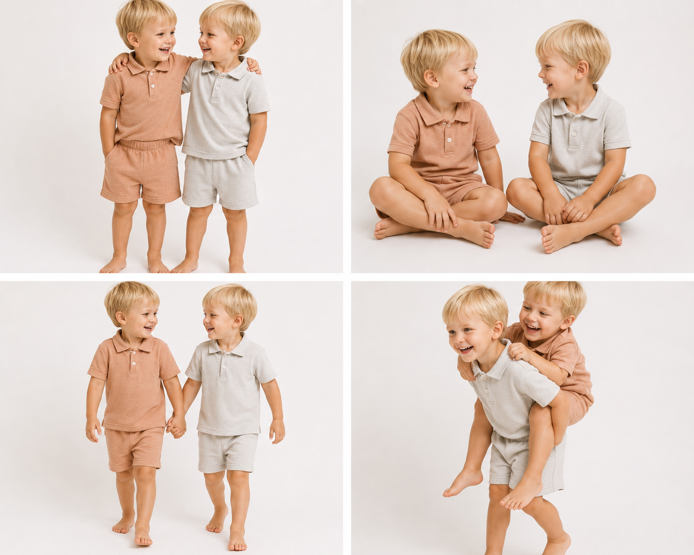 Classic Polo and Shorts Set