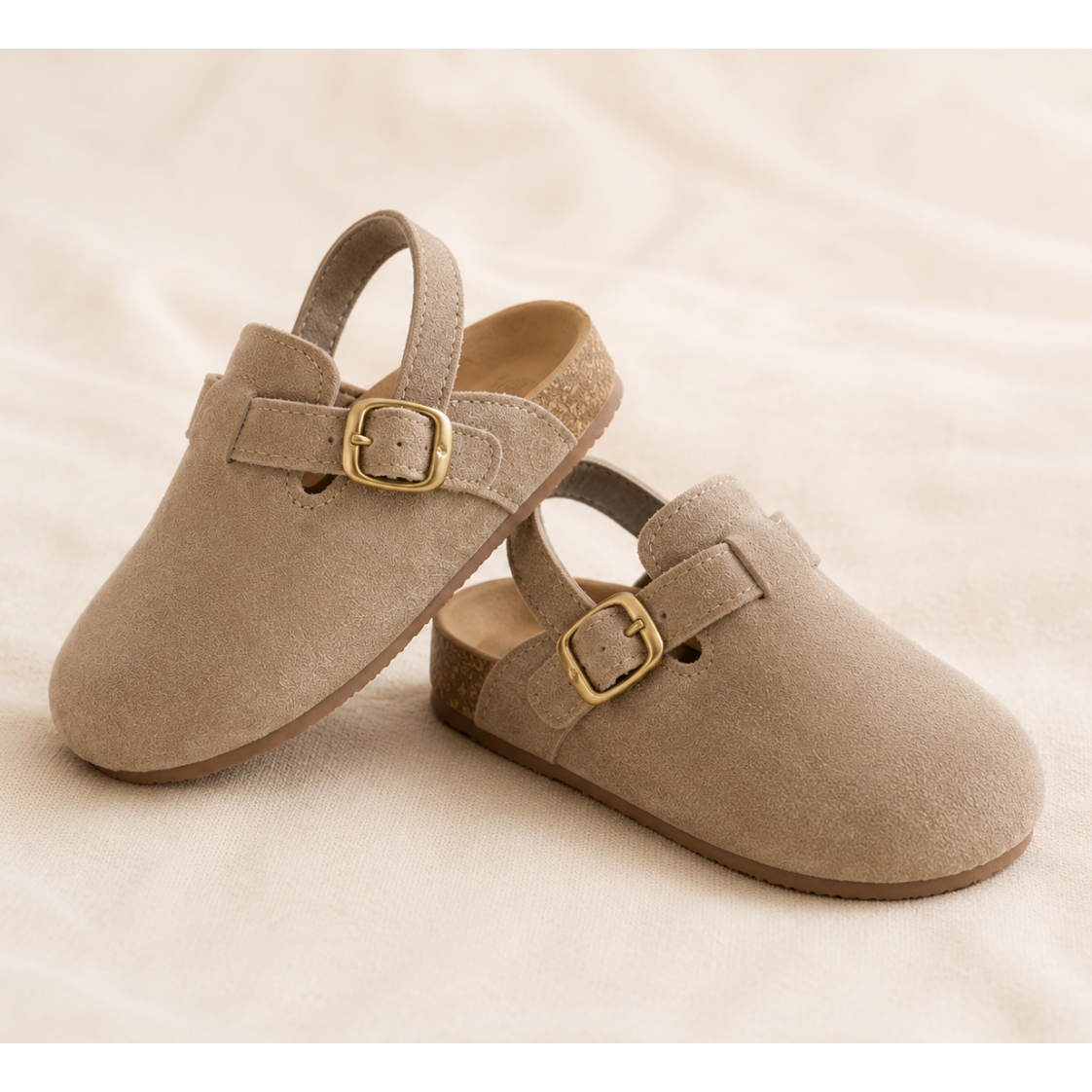 Suede Clogs