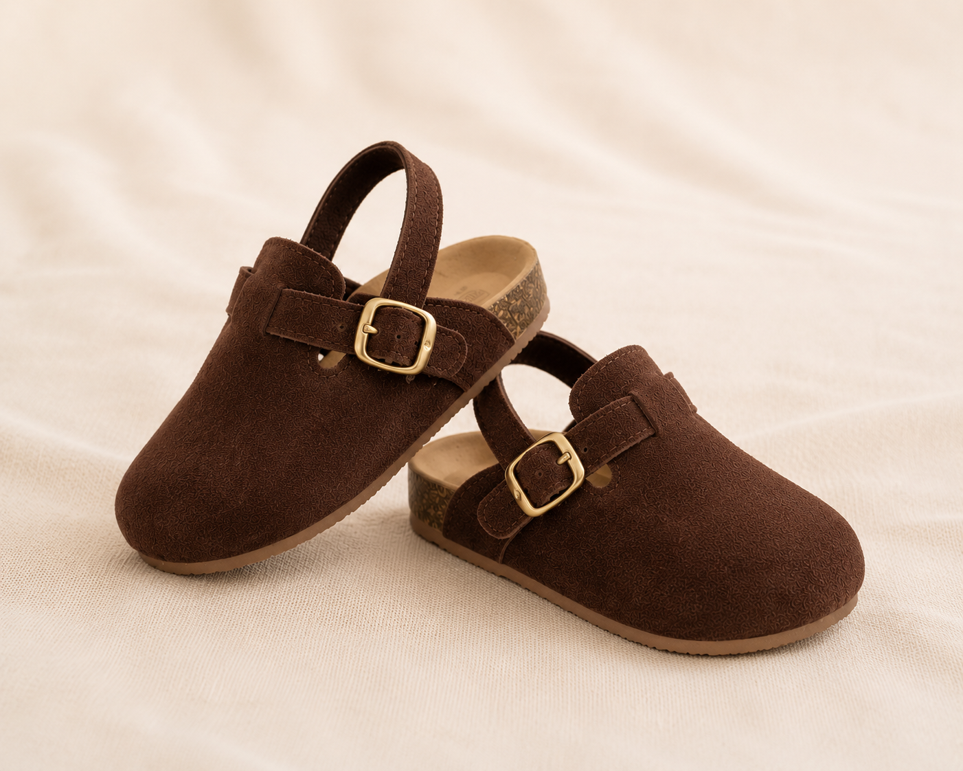 Suede Clogs