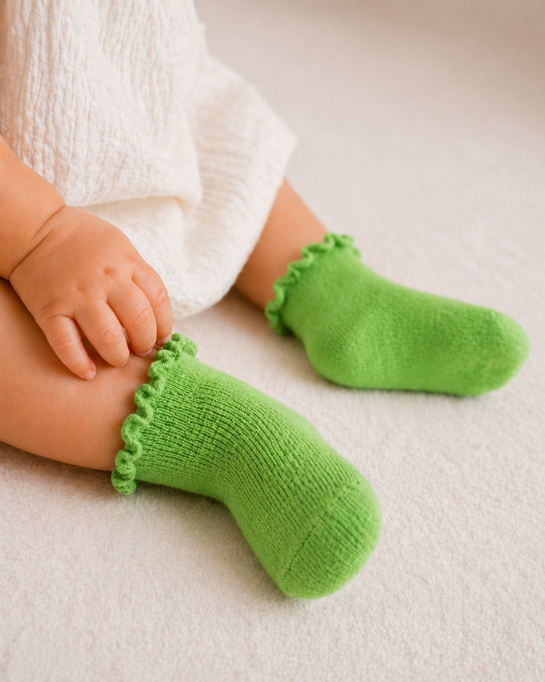 Cuffed Colourful Socks