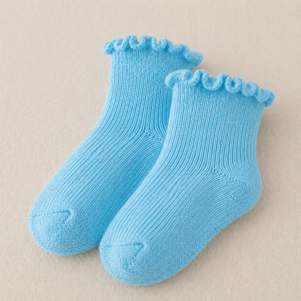 Cuffed Colourful Socks