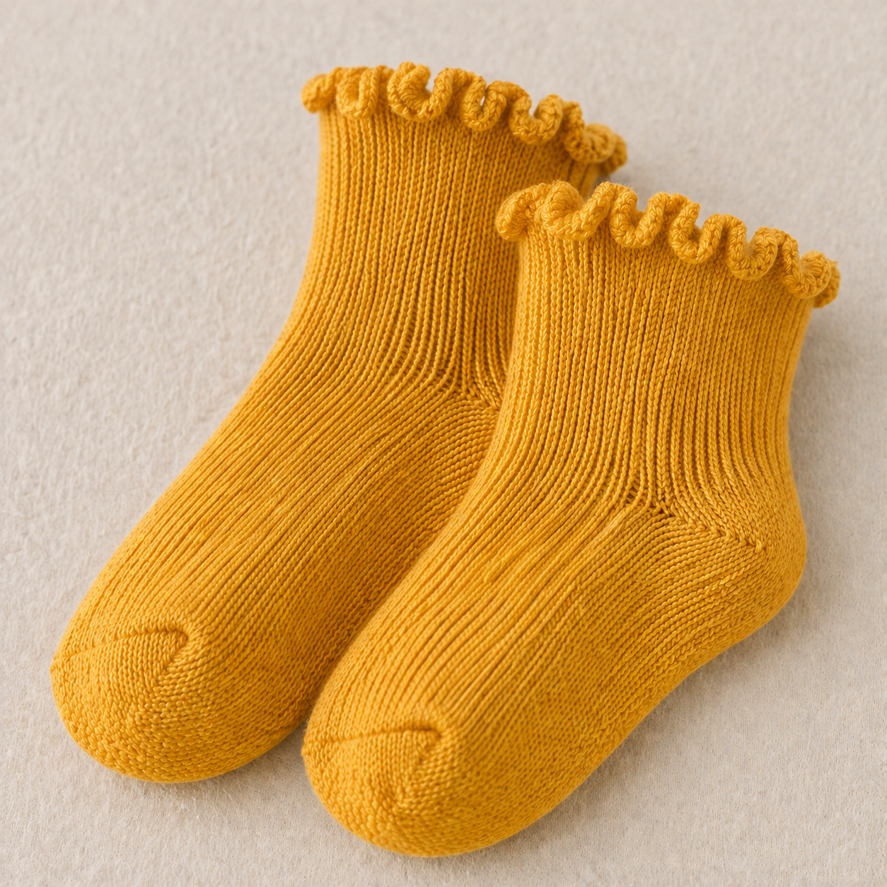 Cuffed Colourful Socks