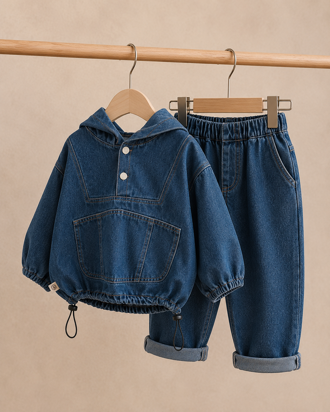 Denim Days Hoodie Set