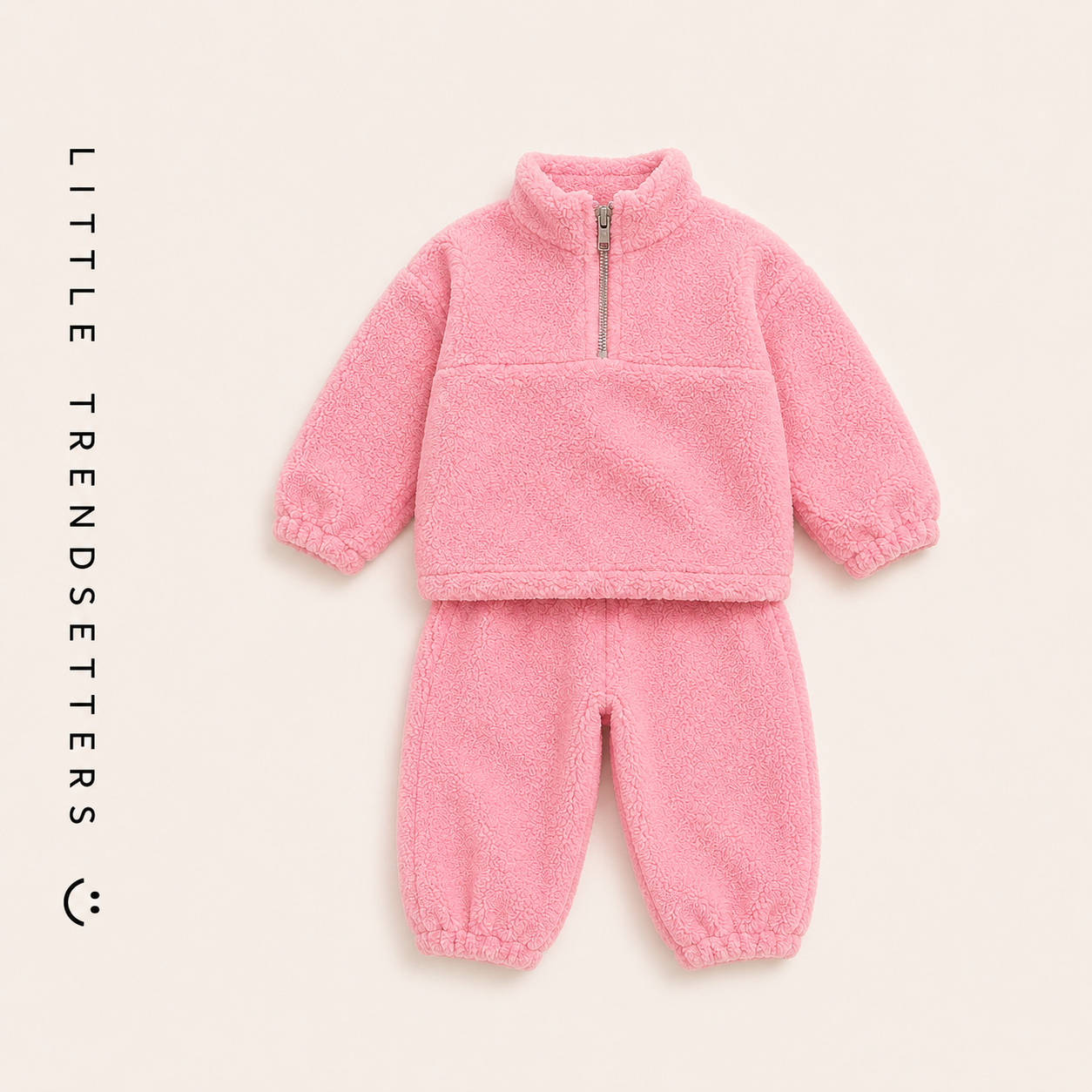 The Aspen Quarter Zip Fleece Set