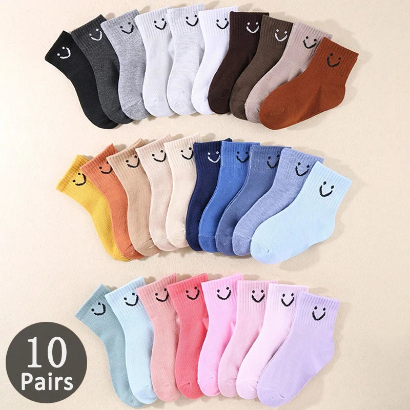 Smiley Faces Socks (10 Pairs)