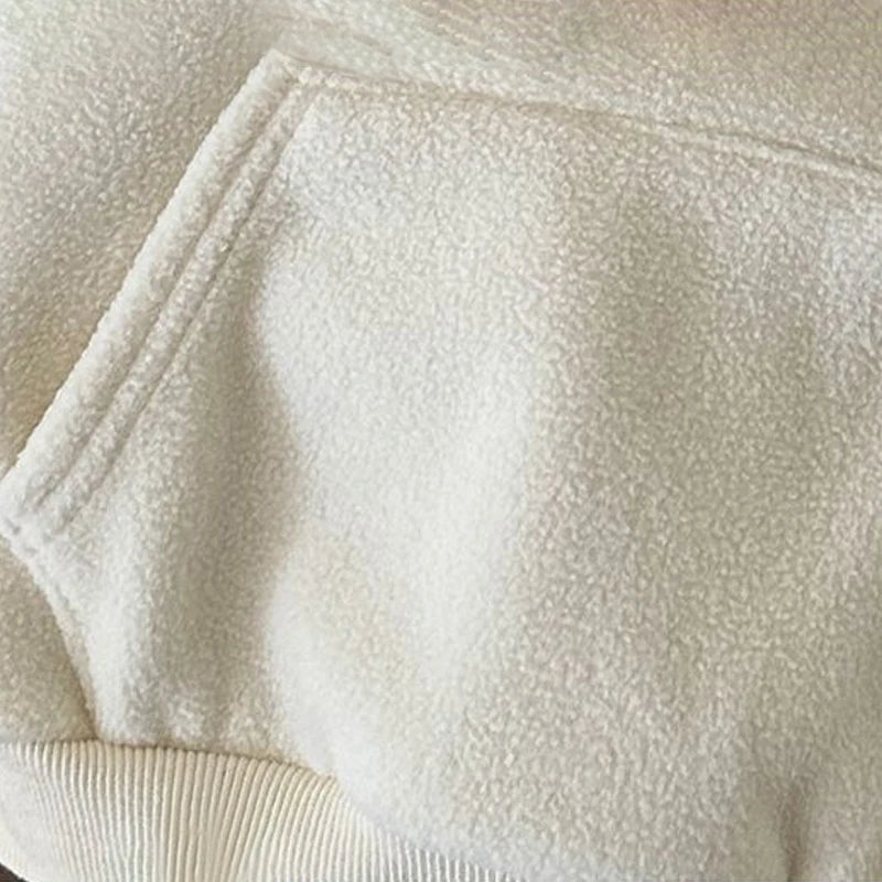 ABC Thick Fleece Hoodie Set