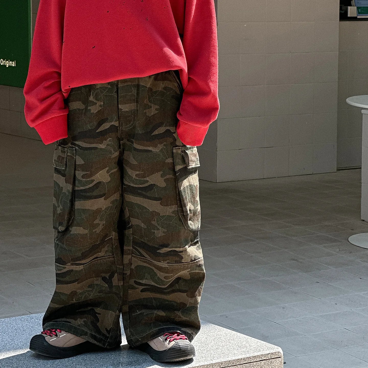 Army Camouflage Cargo Trousers