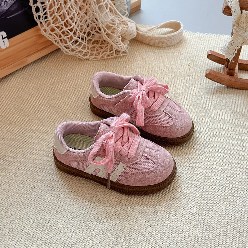 Retro Originals ColourBlock Suede Velcro Trainers