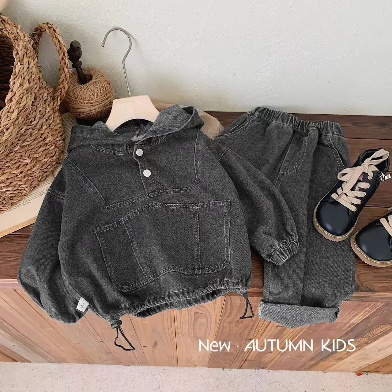 Denim Days Hoodie Set