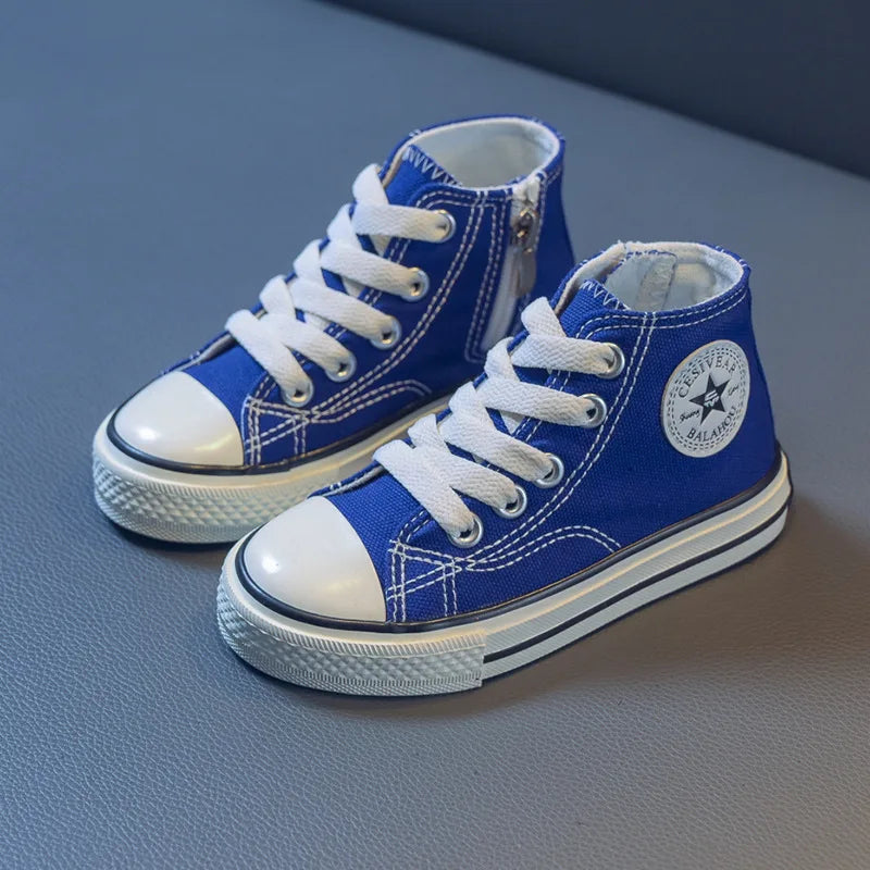 Classic Basketball Canvas High Tops