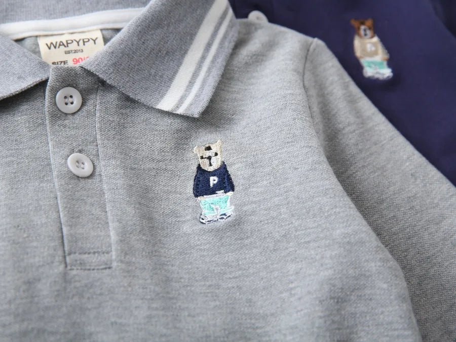 Smart Long Sleeve Polo Shirt