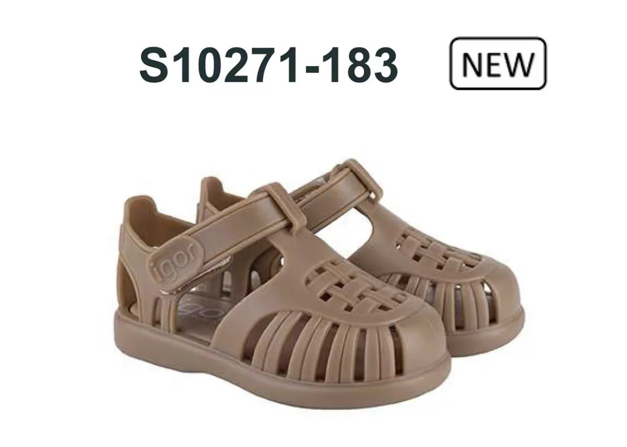 Little Trendsetters Velcro Gladiator Style Jelly Sandal