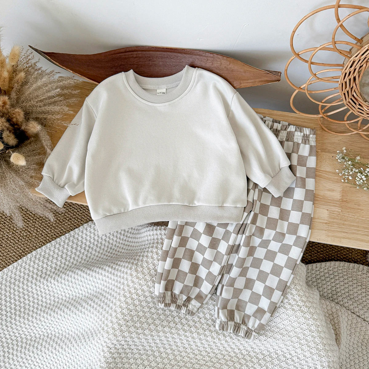 Everyday Checker Lounge Set