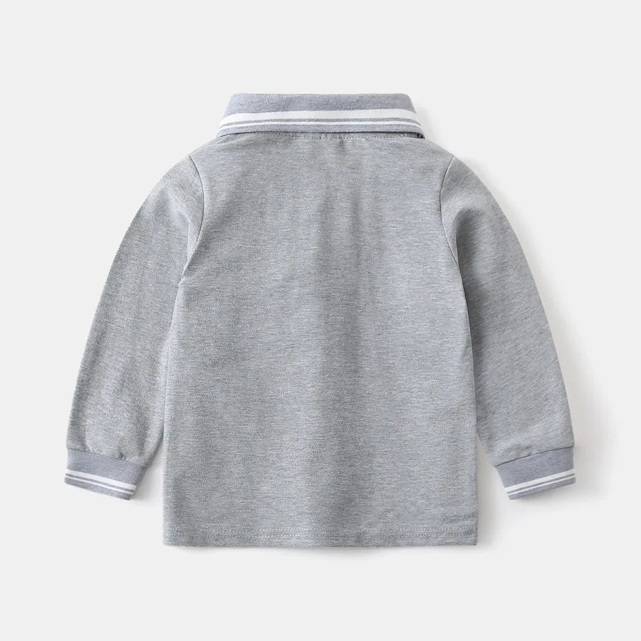 Smart Long Sleeve Polo Shirt