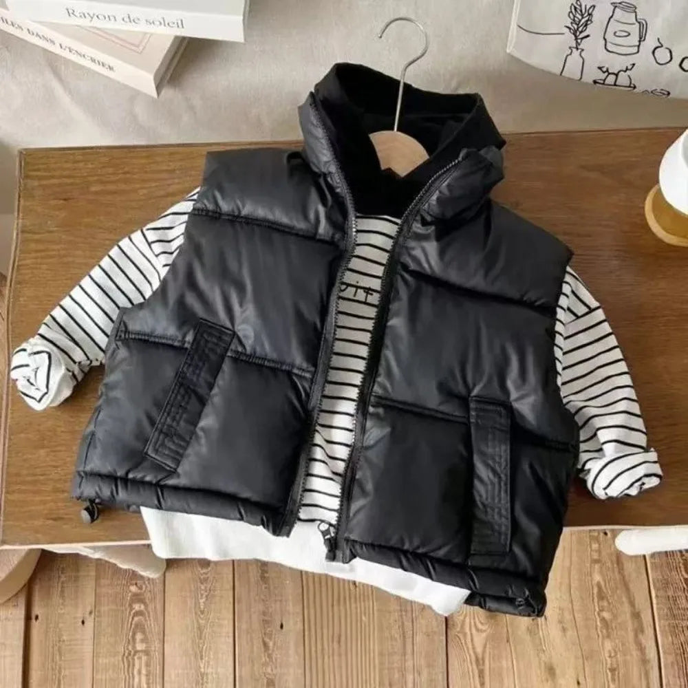 Thick Puffer Vest Jackets