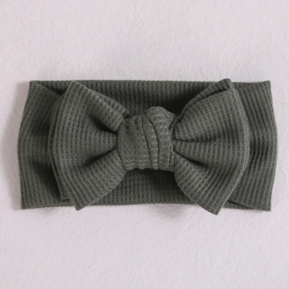 Waffle Bow Headbands