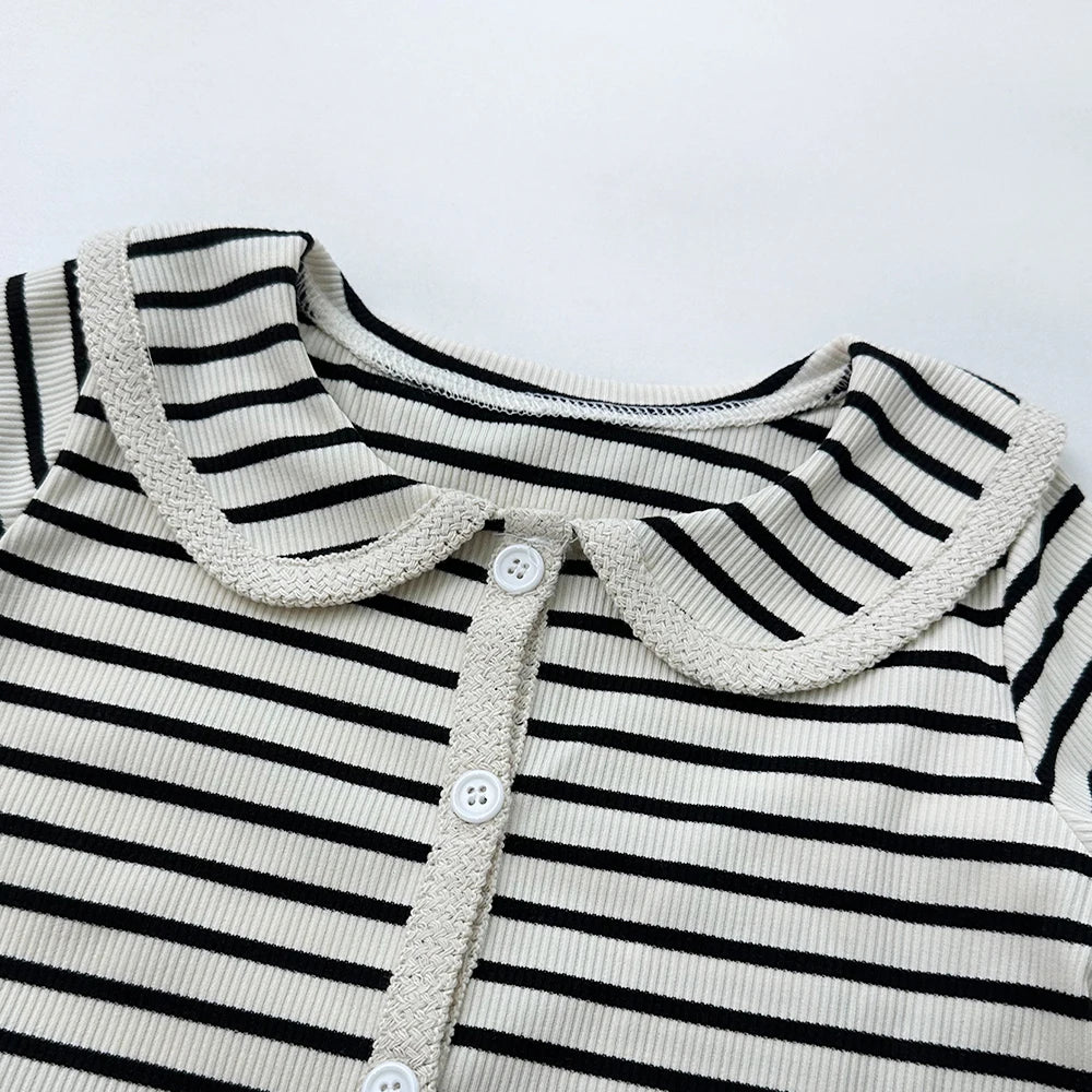 Parisian Stripes Lounge Set