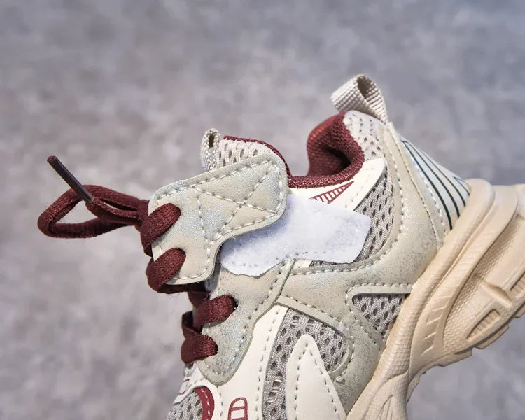 Little Trendsetters Running Cloud Walk Velcro Trainers