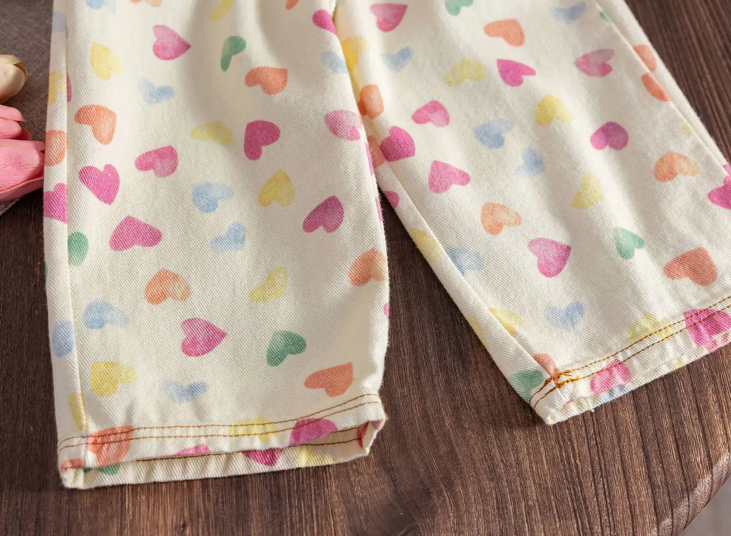Pastel Love Heart Jeans