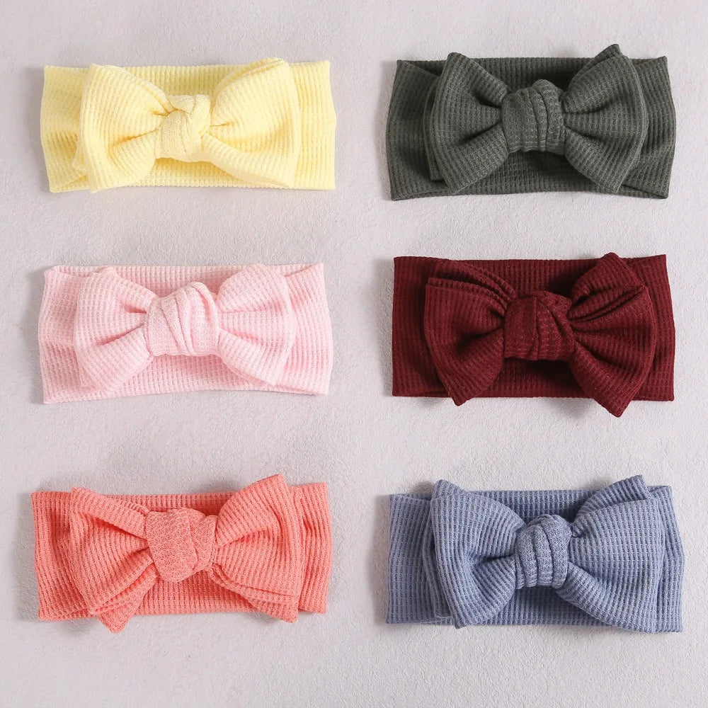Waffle Bow Headbands