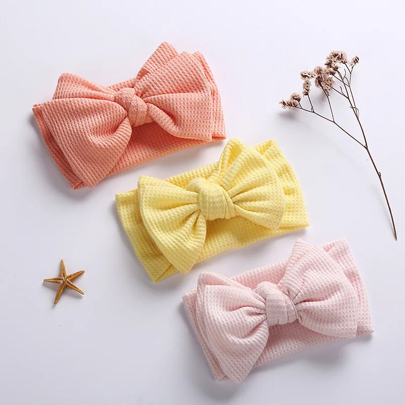 Waffle Bow Headbands