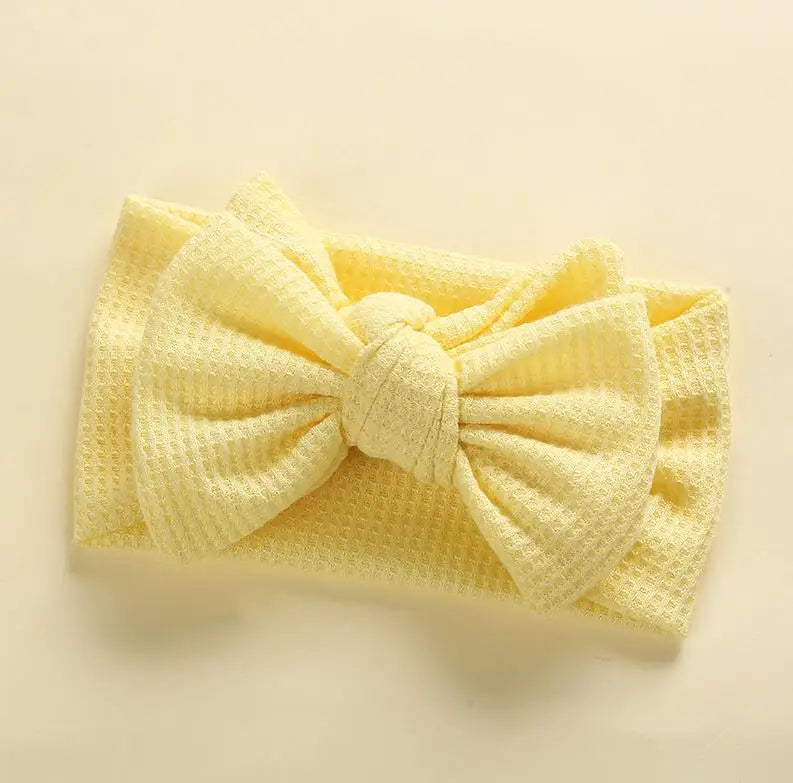 Waffle Bow Headbands