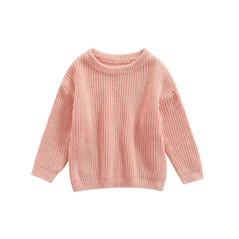 Knitted Long Sleeve Winter Sweater