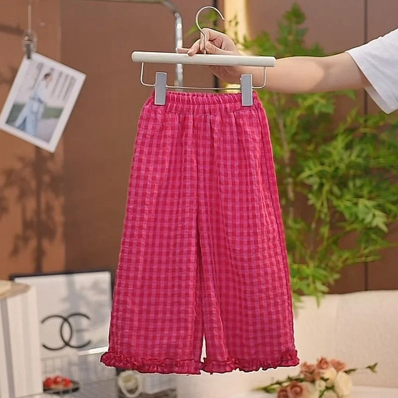 Gingham Frill Co-Ord Set