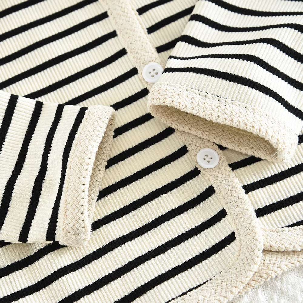 Parisian Stripes Lounge Set