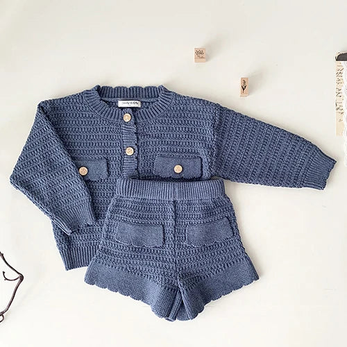 Vintage Buckingham Knit Set