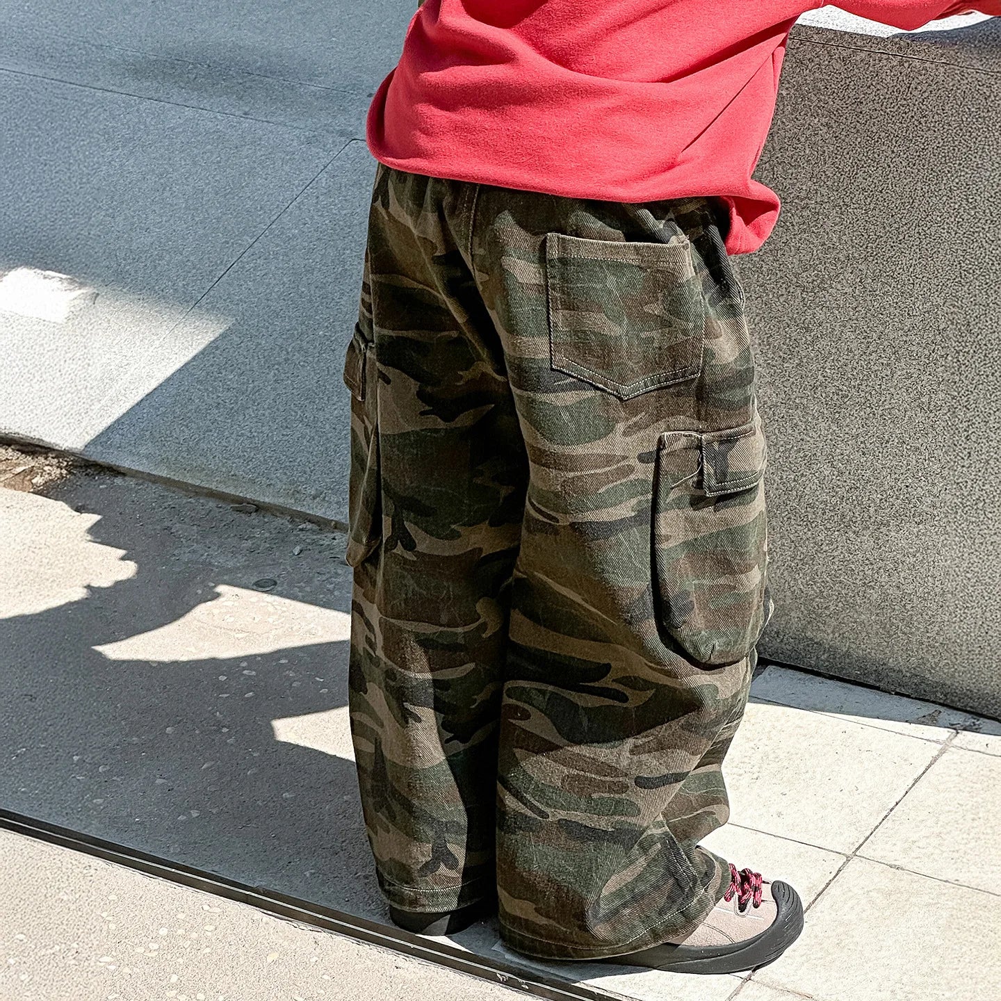 Army Camouflage Cargo Trousers