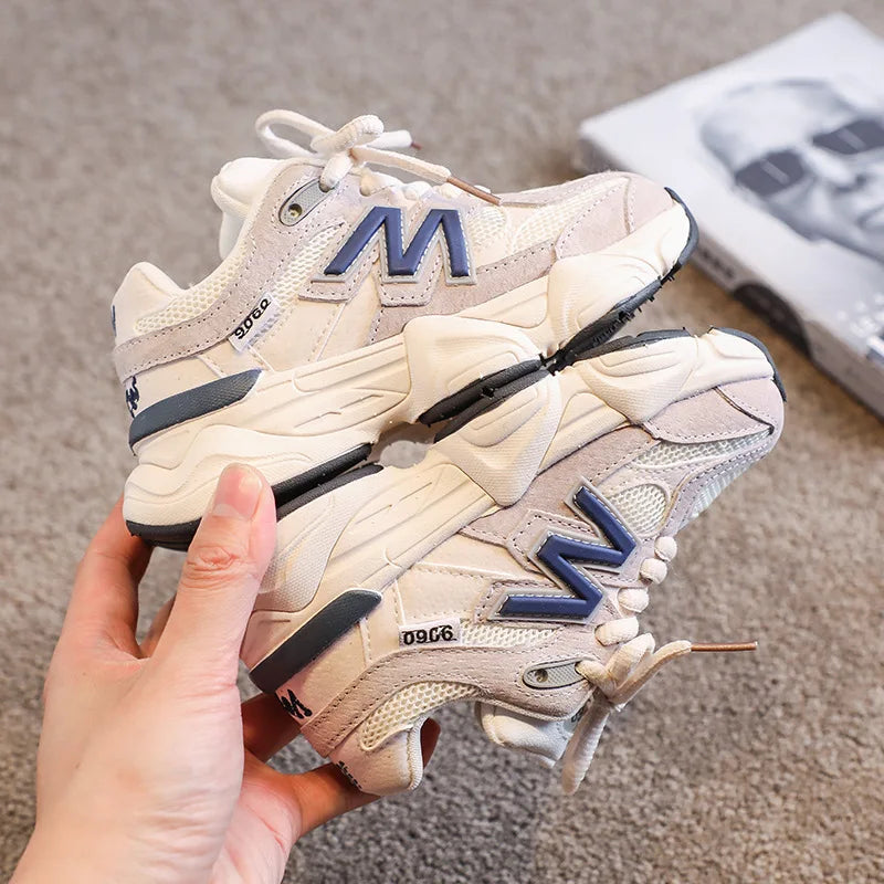 Retro 1980 Velcro Running Trainers