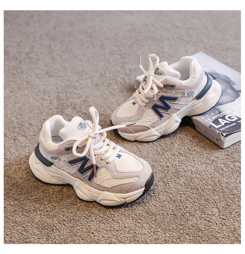 Retro 1980 Velcro Running Trainers