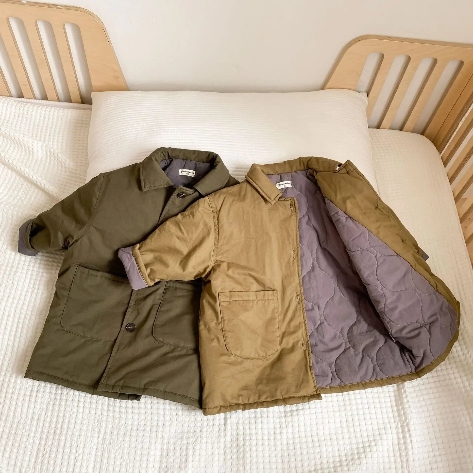 Long Cotton Padded Parka