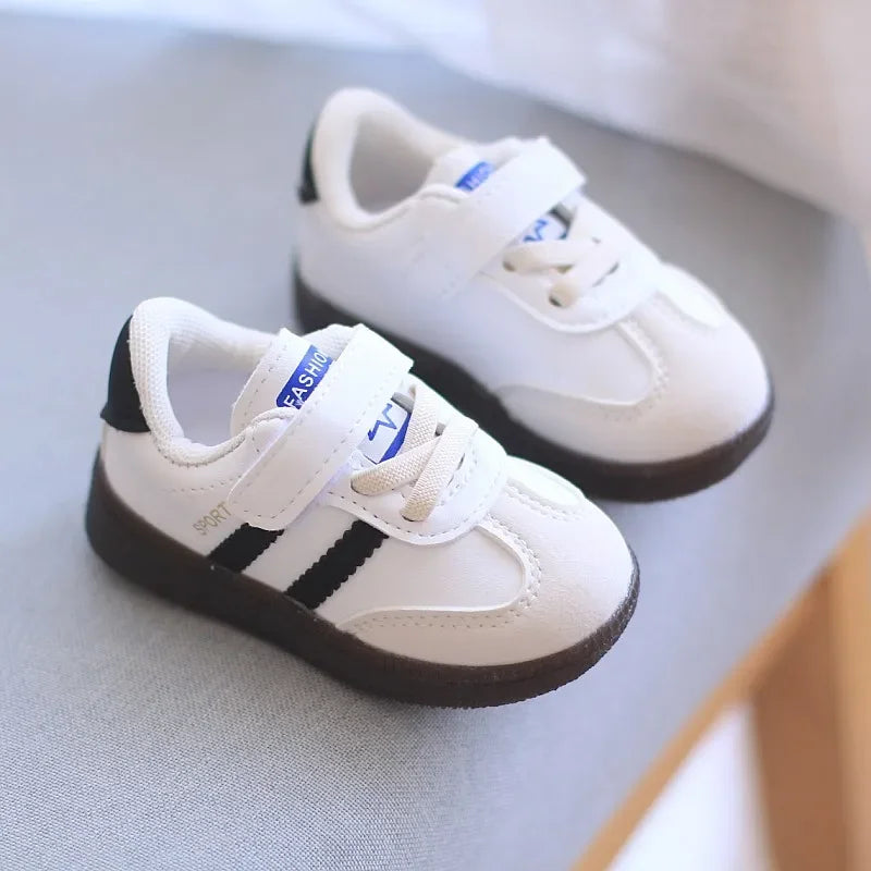 Little Trendsetters Retro Originals Velcro Trainers