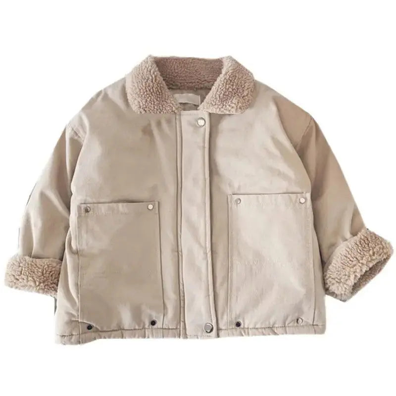 Sherpa Collar Padded Jacket