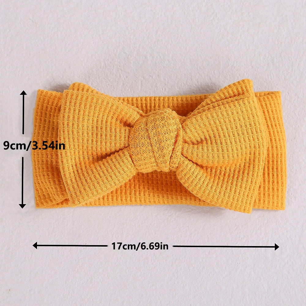 Waffle Bow Headbands