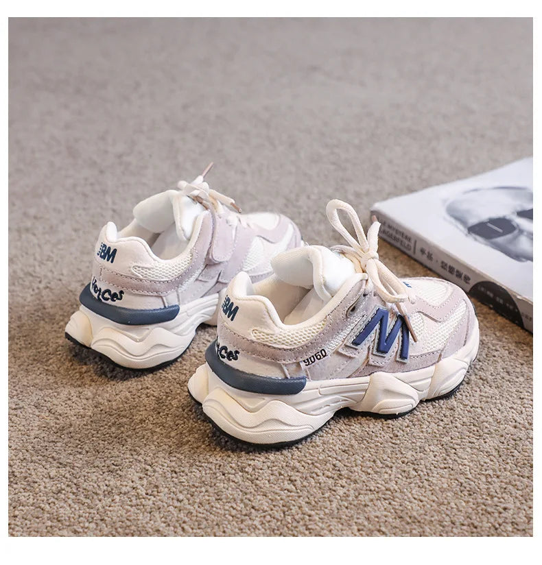 Retro 1980 Velcro Running Trainers