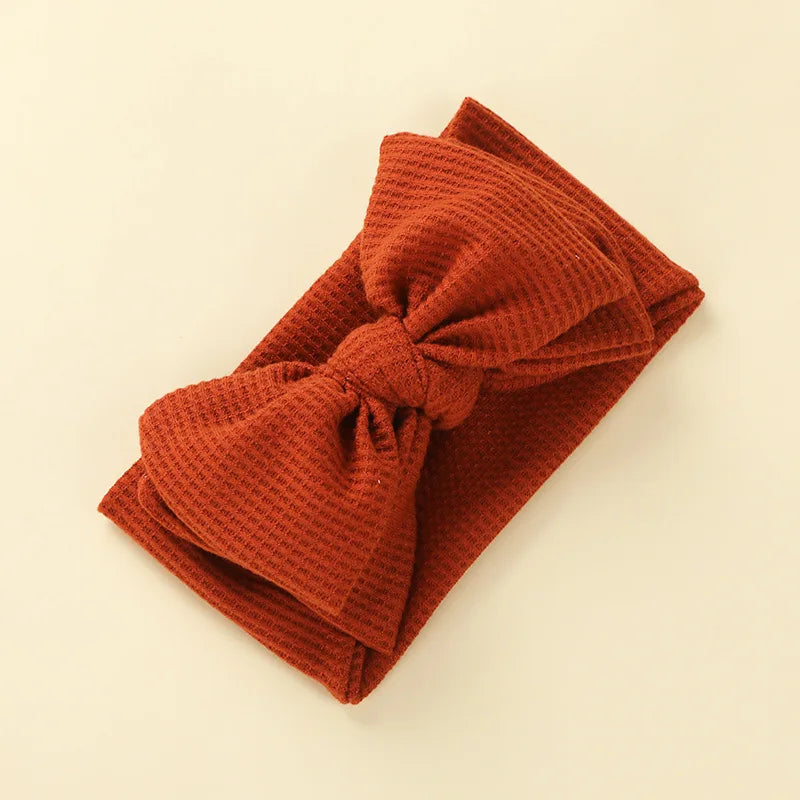 Waffle Bow Headbands