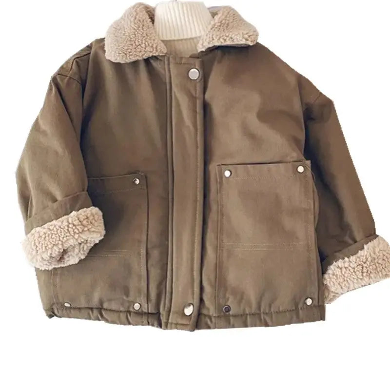 Sherpa Collar Padded Jacket