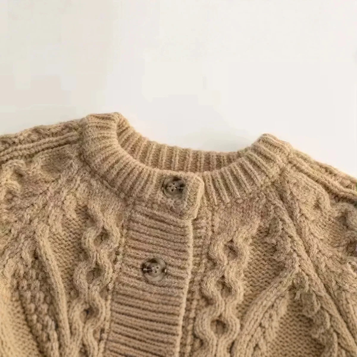 Treasure Weaved Pattern Knitted Cardigan
