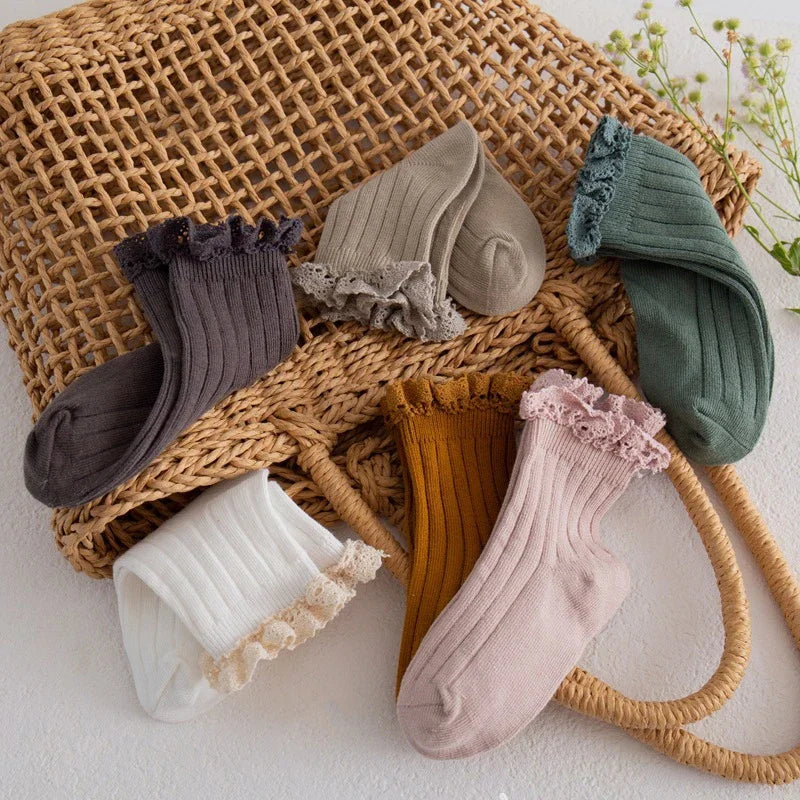 Frill Top Socks