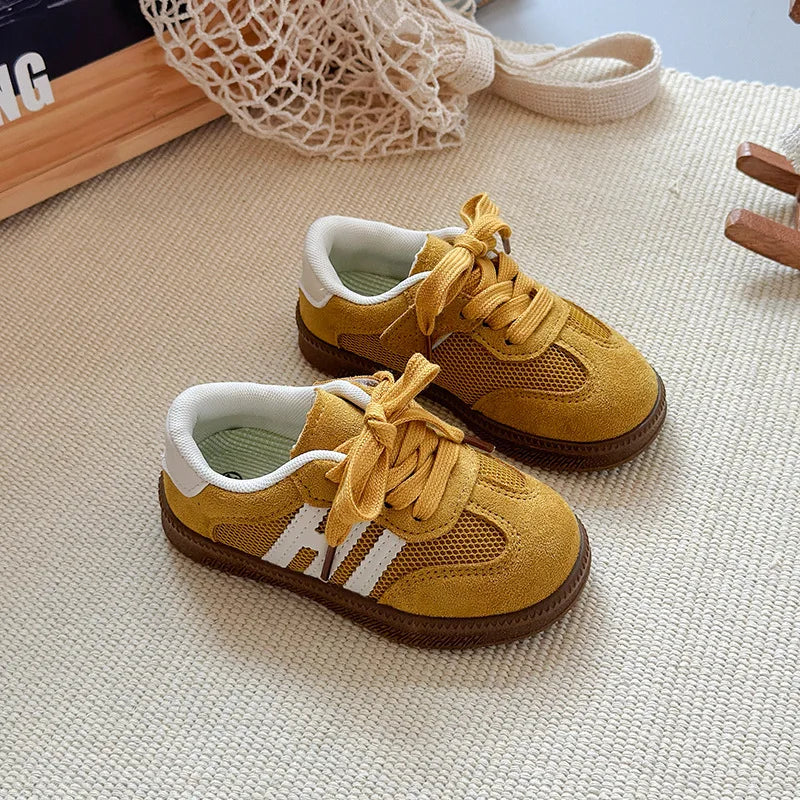 Retro Originals ColourBlock Suede Velcro Trainers