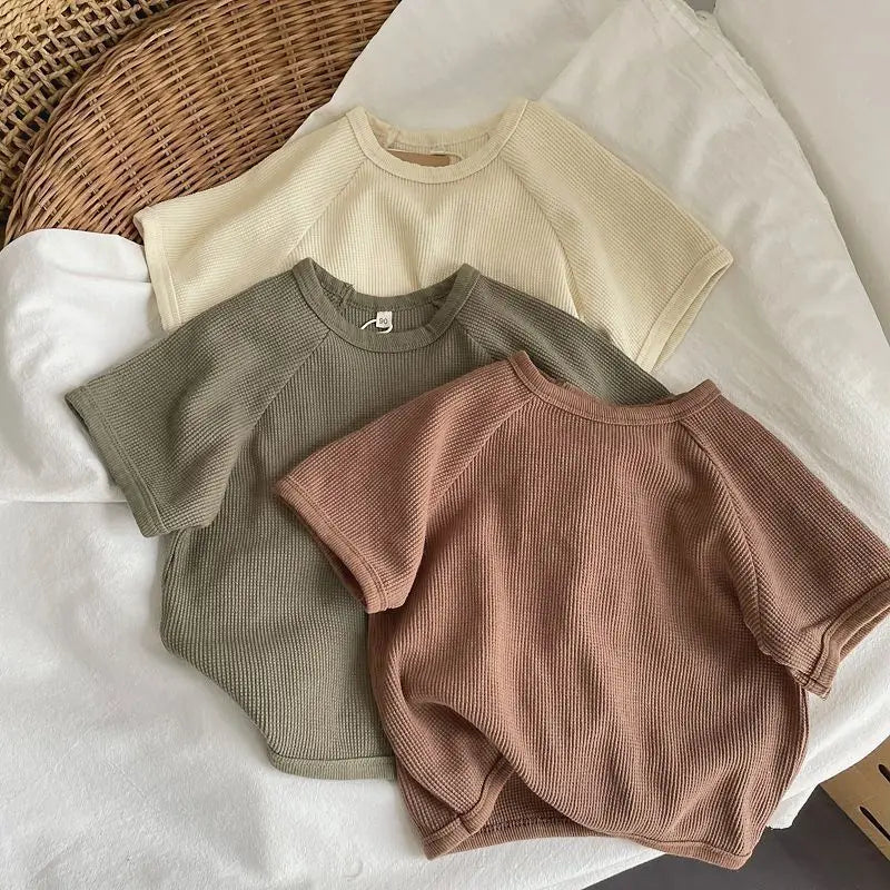 Ribbed Cotton Summer Set